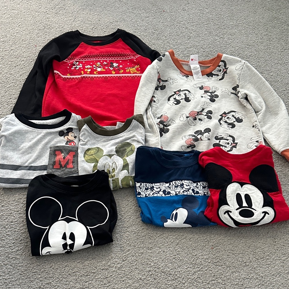 Disney Mickey Mouse Kids Sweatshirts and Tees
